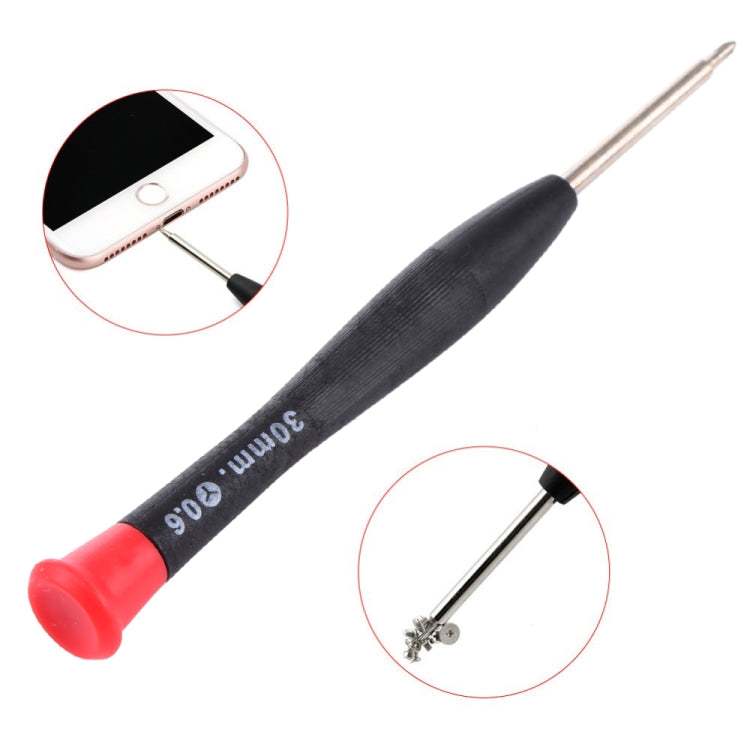 JIAFA Mobile Phone Repair Screwdriver, Size: Y0.6 (Red)