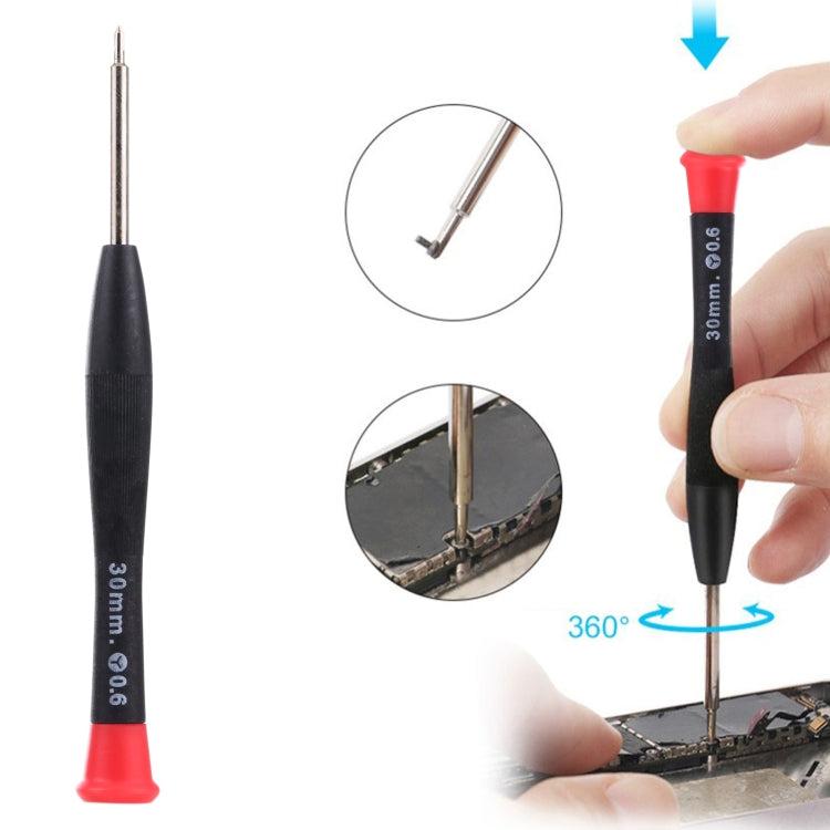 JIAFA Mobile Phone Repair Screwdriver, Size: Y0.6 (Red)
