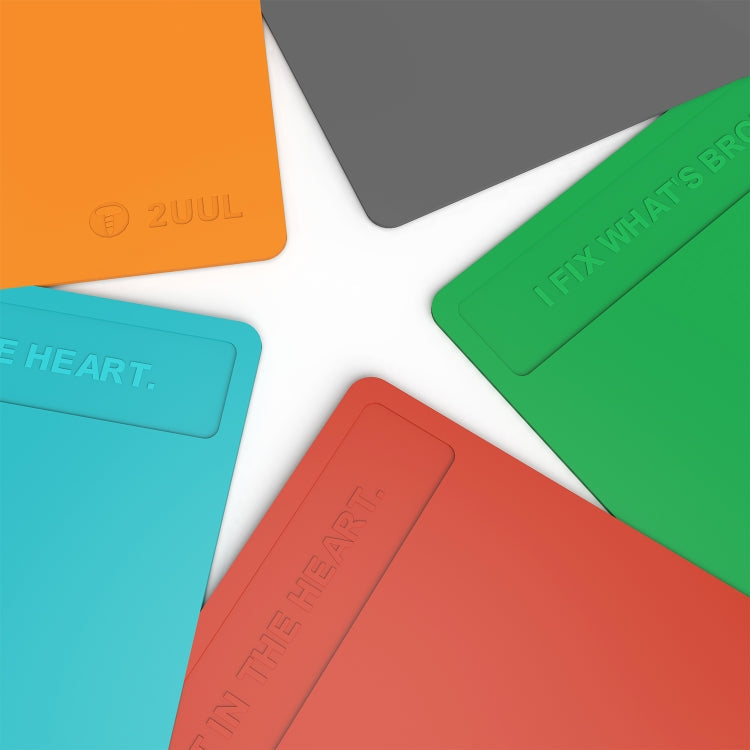 2UUL Heat Resisting Silicone Pad, Size: 40 x 28cm (Green)