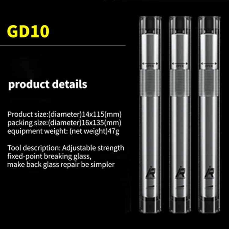 Mijing iRepair GD10 Back Glass Lens Blasting Demolishing Pen