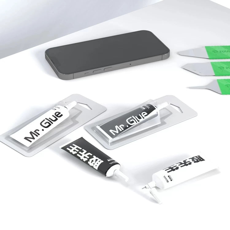 2UUL Mr Glue 25ml Strong Adhesive for Repair (White)