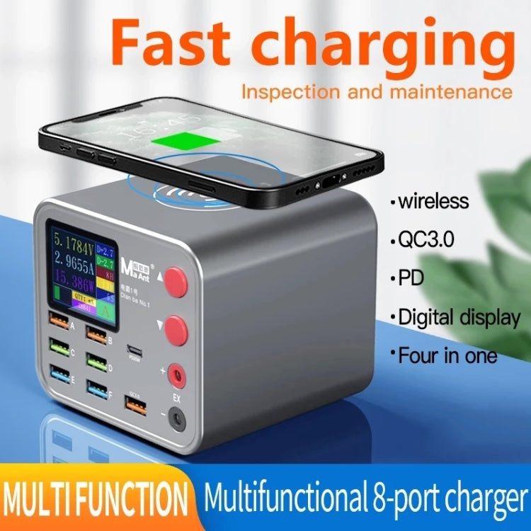 MaAnt Dianba NO.1 Multi-port Wireless USB PD Charger, EU Plug