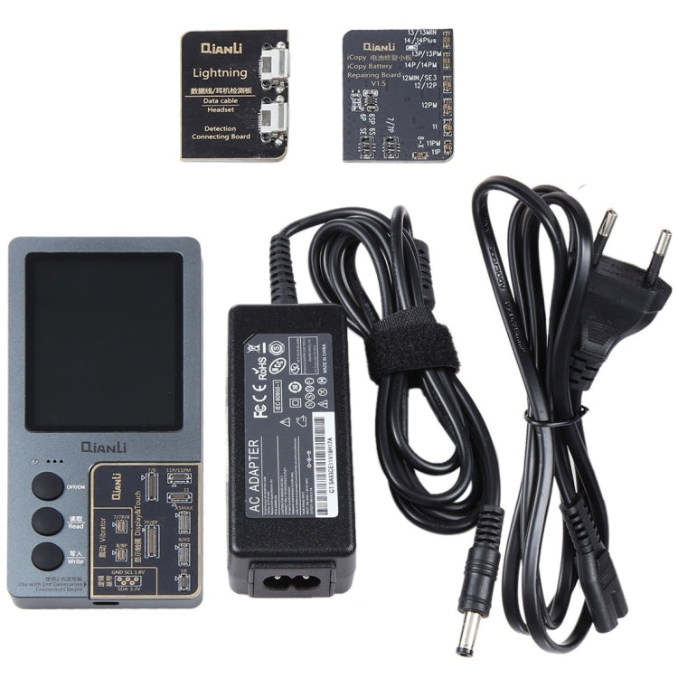 For iPhone 6 - 14 Pro Max 3 in 1 Qianli iCopy Plus 2.2 Repair Detection Programmer Set