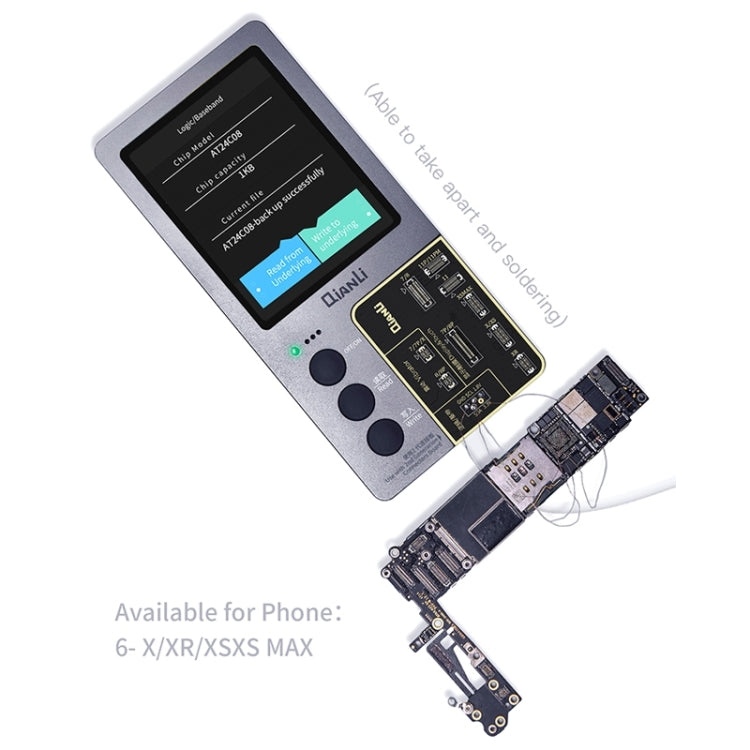 For iPhone 6 - 14 Pro Max 3 in 1 Qianli iCopy Plus 2.2 Repair Detection Programmer Set