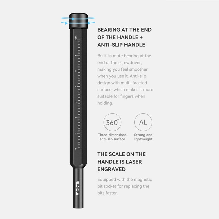 JAKEMY JM-8180 47 in 1 CR-V Precision Magnetic Screwdriver Set (White)