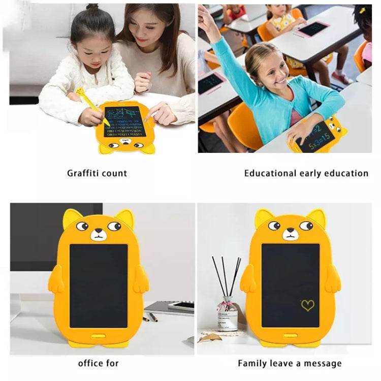 HYD-8511 Cartoon KIds LCD ABS Graffiti Drawing Colorful Hands Writing Board