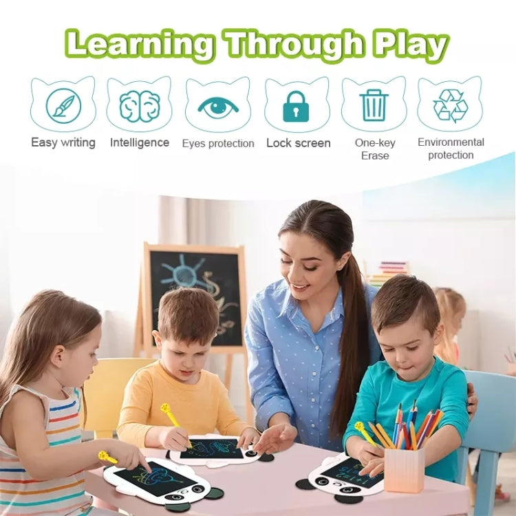 HYD-8511 Cartoon KIds LCD ABS Graffiti Drawing Colorful Hands Writing Board