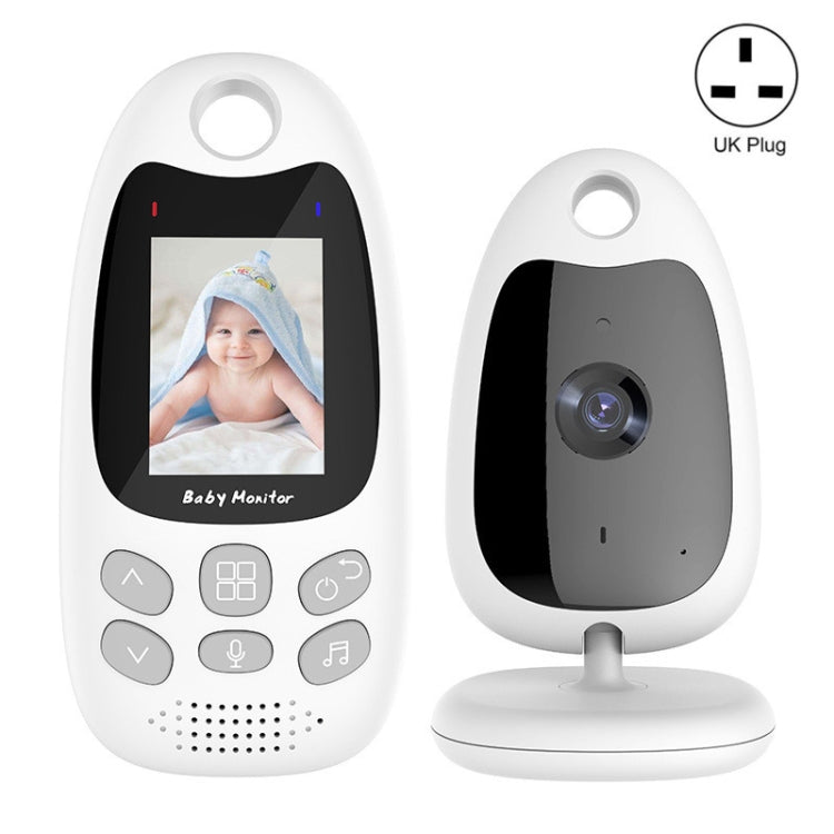 VB610 Baby Monitor Camera Wireless Two-way Talk Back Baby Night Vision IR Monitor(UK Plug)