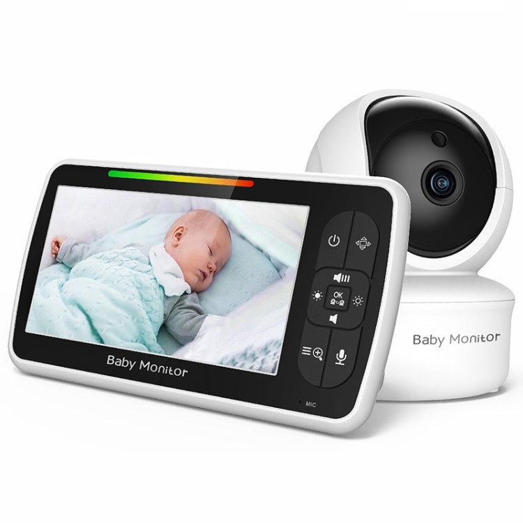 SM650 Wireless Video Baby Camera Intercom Night Vision Temperature Monitoring Cam(AU Plug)