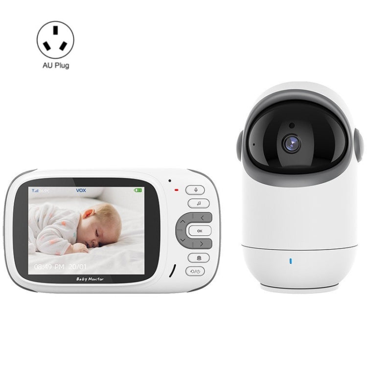 VB802 3.2 inch Baby Monitor Wireless Digital Video Rotating Camera(AU Plug)