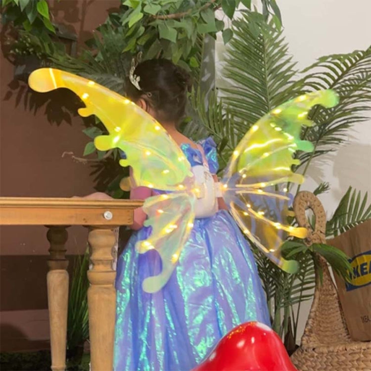 Rockwoo R01 DIY Electric Butterfly Elf Wings Toy With Light