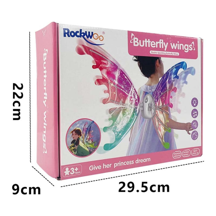 Rockwoo R01 DIY Electric Butterfly Elf Wings Toy No Light