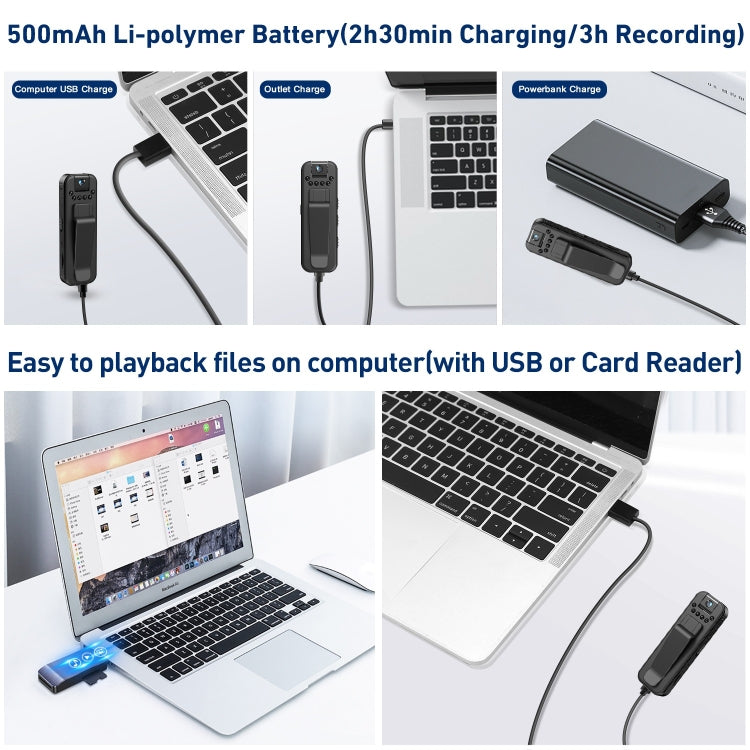 L7 Mini Camera D3 Full HD 1080P Micro Body Camcorder Night Vision DV Video Voice Recorder