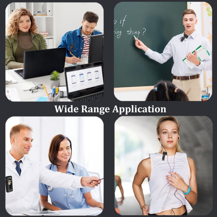 L10 1.3 Inch 180 Degree Rotation HD Outdoor Sports Camera HD Law Enforcement Recorder