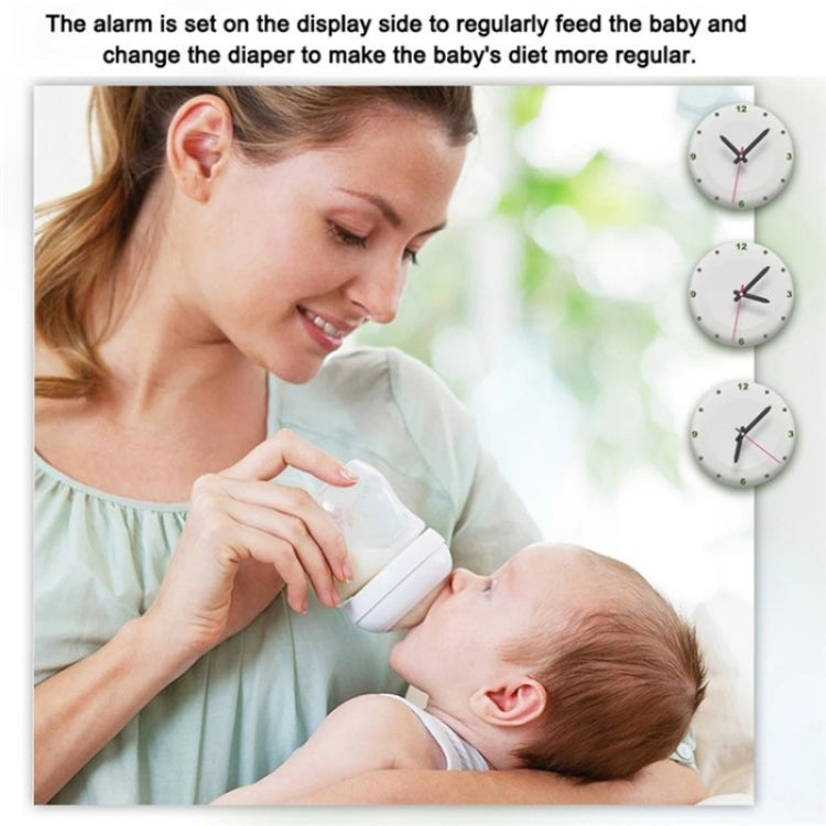 ABM200 Support Two-Way Voice Temperature Display 4.5-inch Video Baby Monitor Music Player(UK Plug)