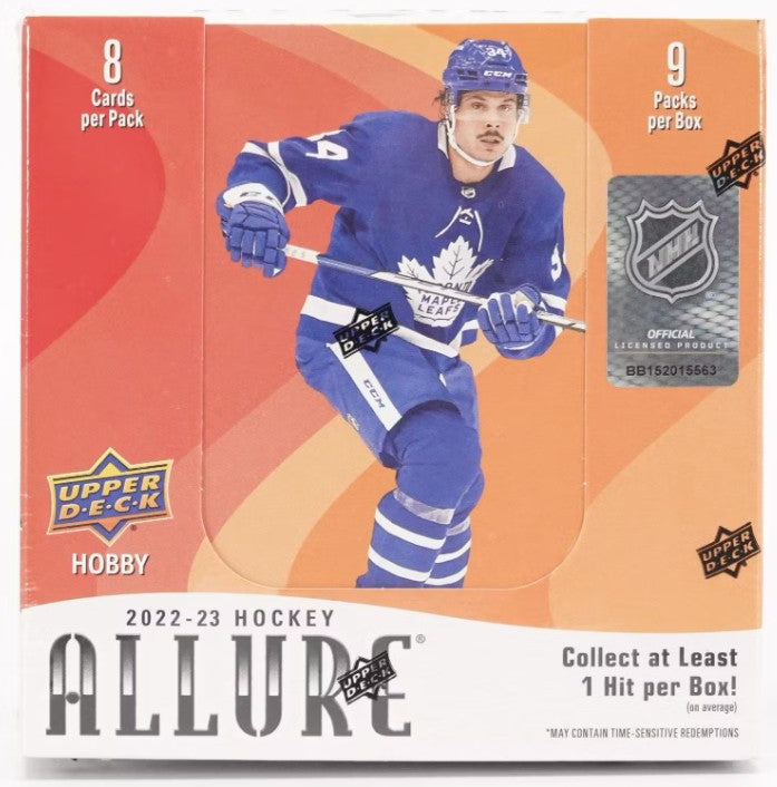 2022/23 Upper Deck Allure Hockey Hobby Box