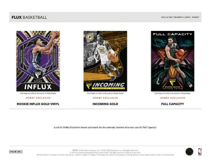 2022-23 Panini Flux Basketball Hobby Box