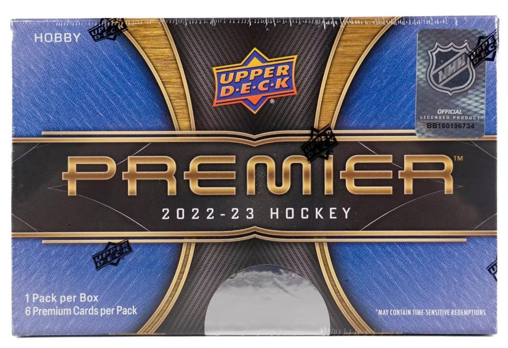 2022/23 Upper Deck Premier Hockey Hobby Box