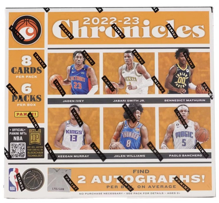 2022-23 Panini Chronicles Basketball Hobby Box