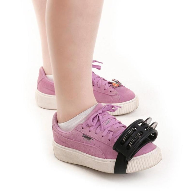 Aluminum Percussion Cajon Foot Bell, Size: 10 x 8 x 4cm(Red)