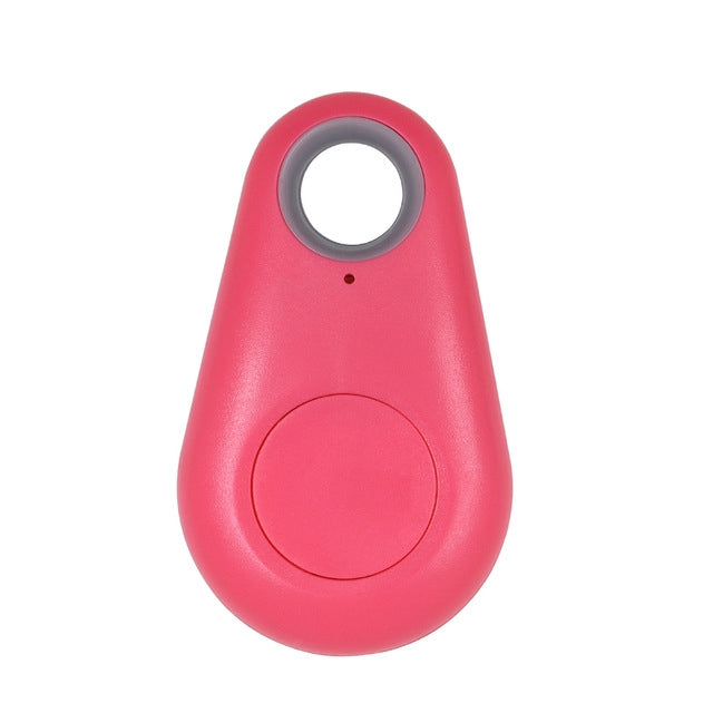Keyfinder Wallet Dog Cat kids GPS locator anti lost keychain Smart Search Bluetooth Tracker Tag(Red)