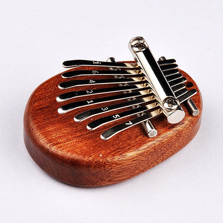 8-note Thumb Piano Mini Carimba Instrument(Peach Core)
