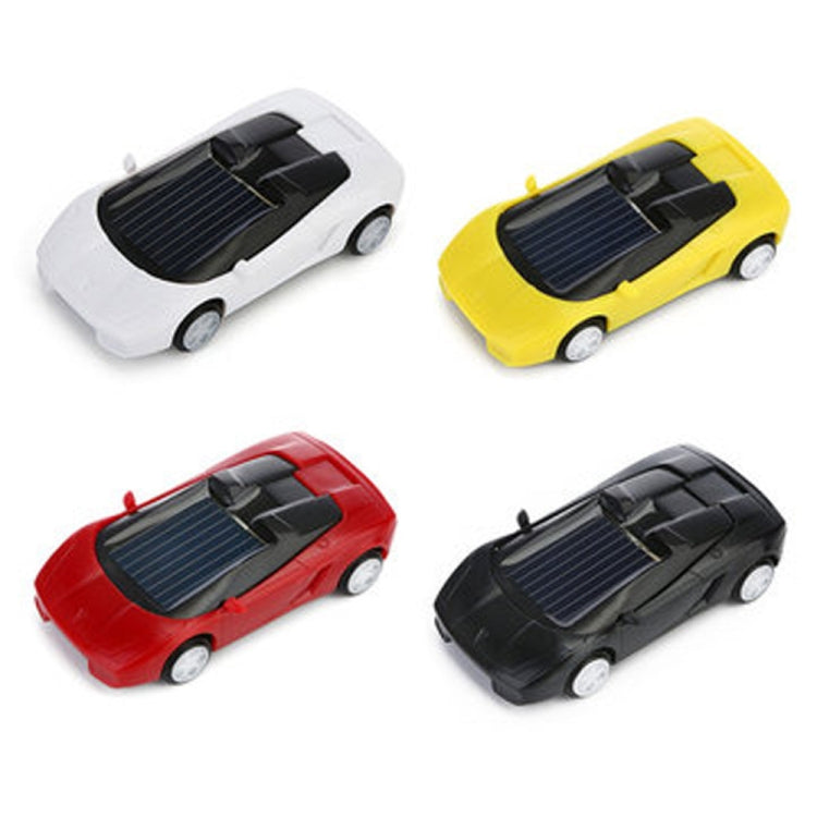 3PCS Solar Toys Car  Powered Mini Car Racer Toy For Kids(White)