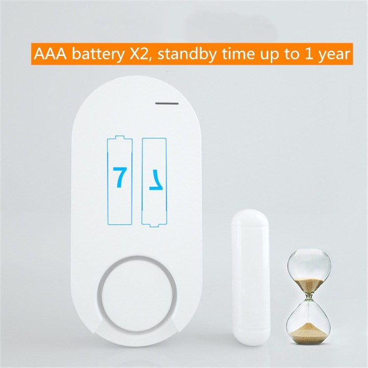 MC-02 Household Door And Window Anti-theft Alarm Remote Control Wireless Door Magnetic Alarm