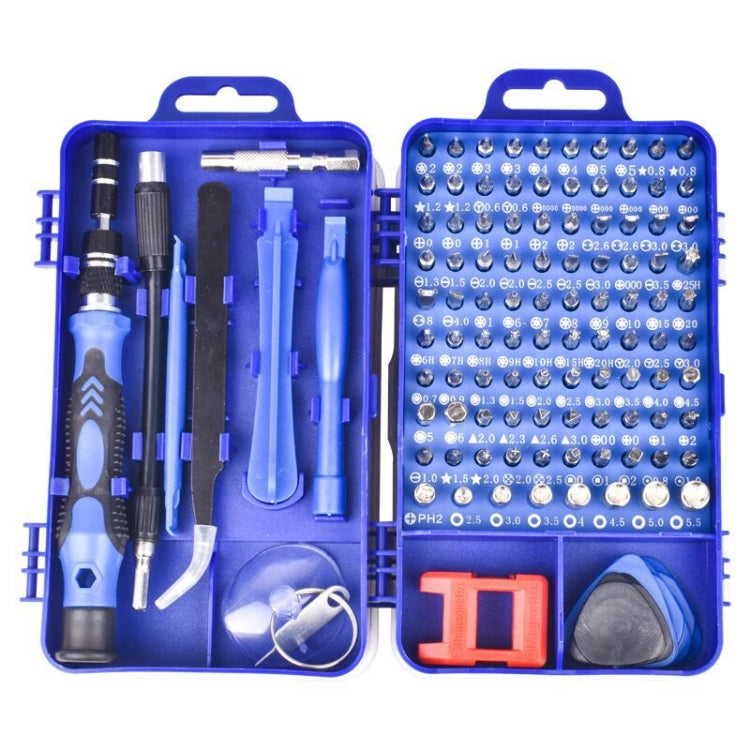 110 in 1 Magnetic Plum Screwdriver Mobile Phone Disassembly Repair Tool(Blue)