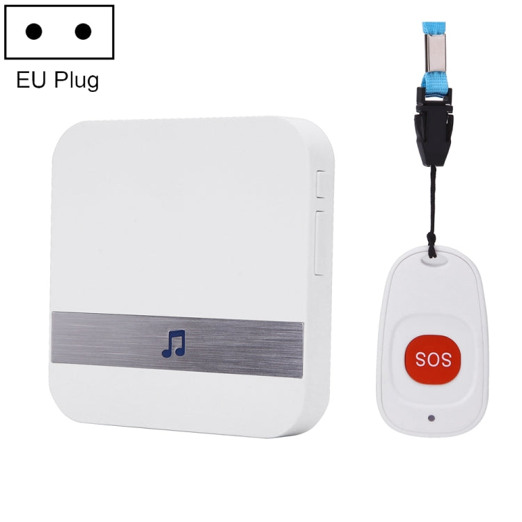 CACAZI C1 Smart Home Wireless Remote Control Doorbell, Style:EU Plug