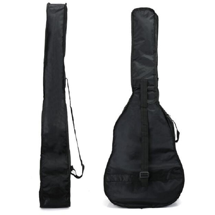 30 Inch Guitar Waterproof Single Layer Oxford Cloth Guitar Bag(Black)