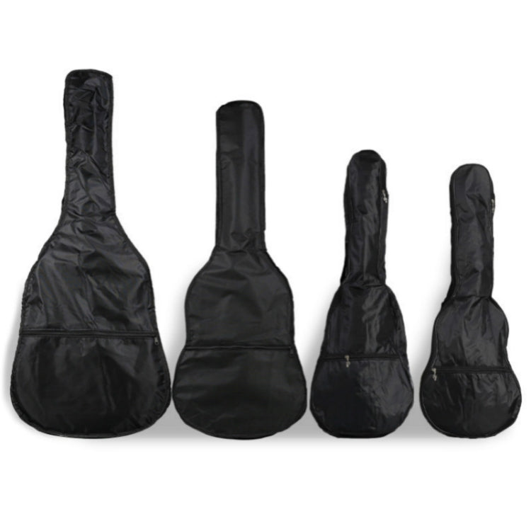 40/41 Inch Guitar Waterproof Single Layer Oxford Cloth Guitar Bag(Black)