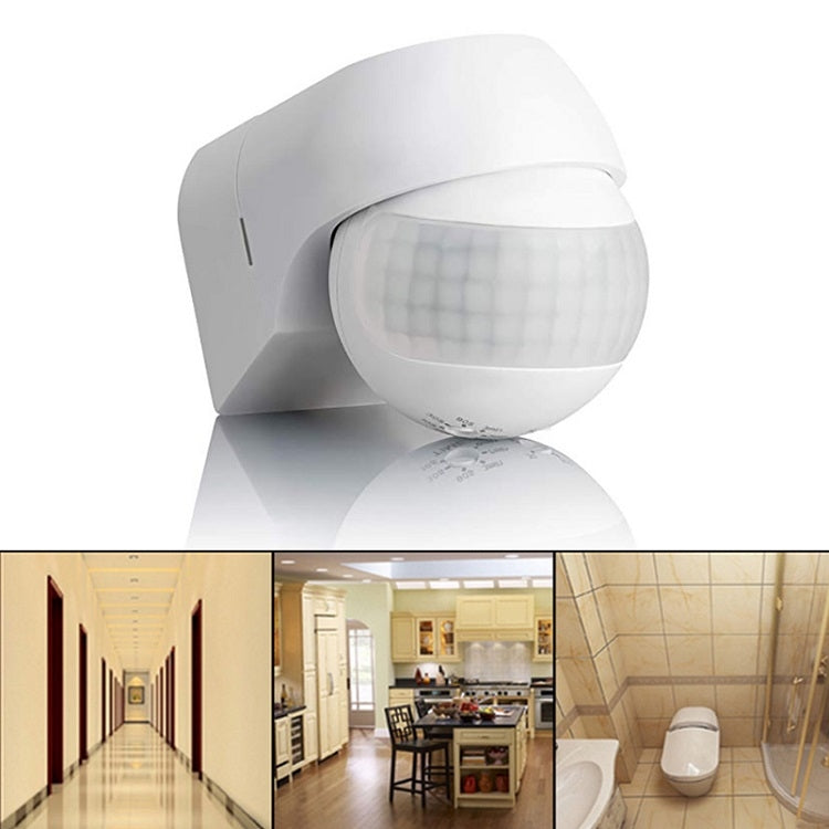 Ball Shape Long Distance IP54 Waterproof Outdoor Human Body Infrared Sensor Switch Detector, AC 110-220V