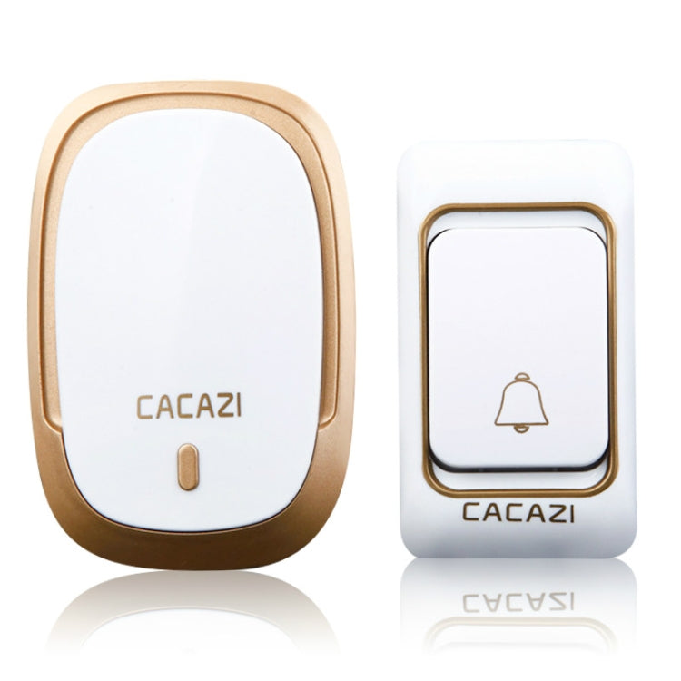 CACAZI K01 Pager Wireless Smart Music Doorbell, Random Color Delivery, US / EU / UK Plug