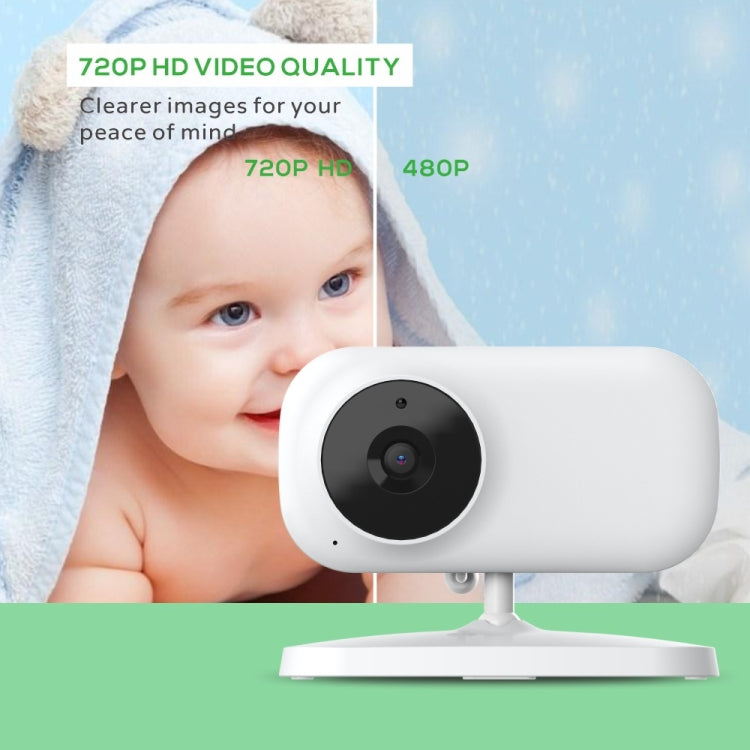 SM70 7-inch 720 x 1080P Wireless Baby Monitor Camera Temperature Monitor 2 Way Audio UK Plug