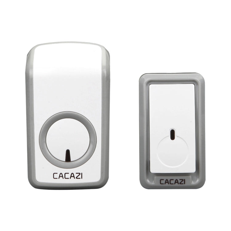 CACAZI W-899 Smart Home Wireless Doorbell Remote Control Doorbell, Style:US Plug