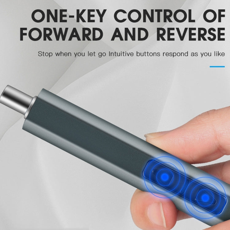 51 In 1 Rechargeable Mini Electric Screwdriver Set With 3LED Lighting(Red)