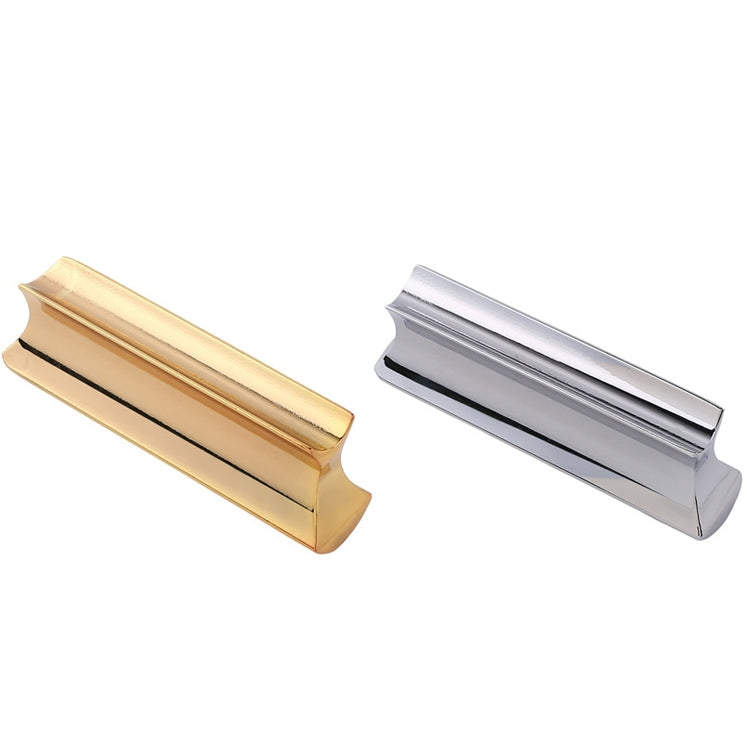 Metal Zinc Alloy Solid Guitar Slider Folk Slide Block, Size:70mm(Silver)