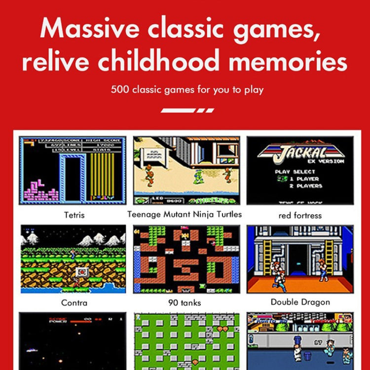 GD10 64G Built-In 30000+ Games Dual System Set-Top Box 3D Home 4K HD  TV Game Console Box AU Plug(White)