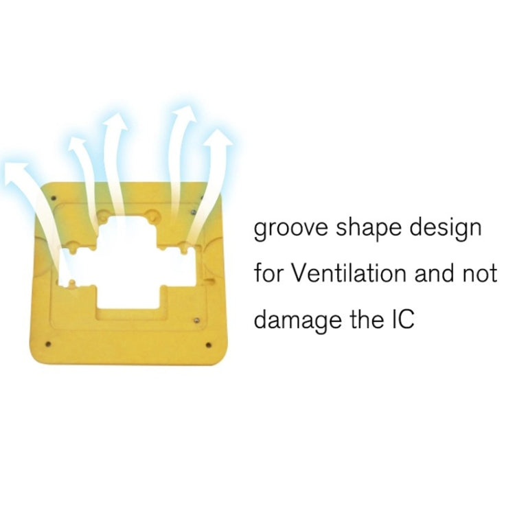 BaKu 3D BGA CPU Tin Planting Mesh Motherboard Repair Tin Planting Table For IPhone A11