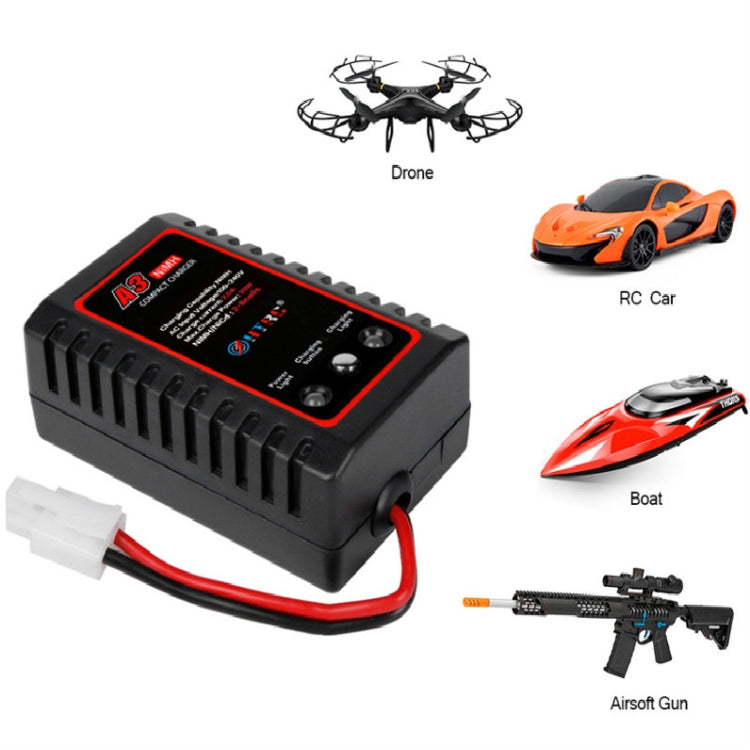 HTRC A3 20W Ni-MH Ni-Cr Charger Toy Model Airplane Charger, EU Plug