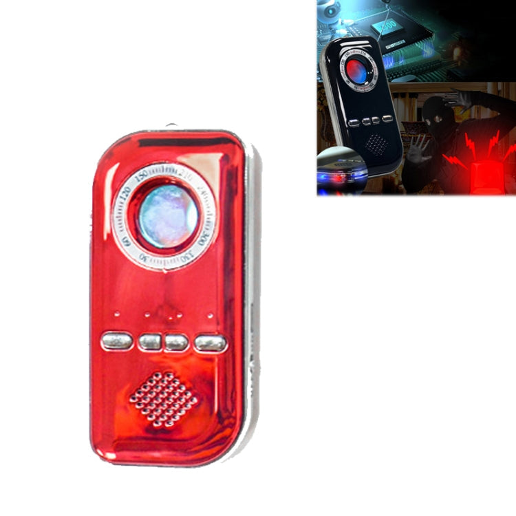 K300 Multifunctional Infrared Detector Hotel Anti-Snooping Camera Detection Travel Compass Anti-lost Device(Red)