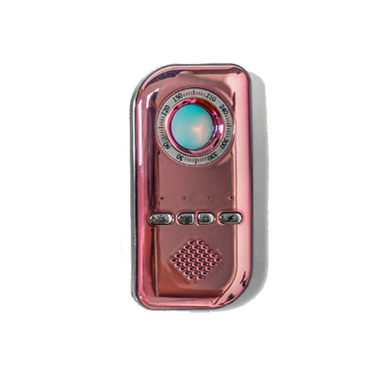 K300 Multifunctional Infrared Detector Hotel Anti-Snooping Camera Detection Travel Compass Anti-lost Device(Rose Gold)