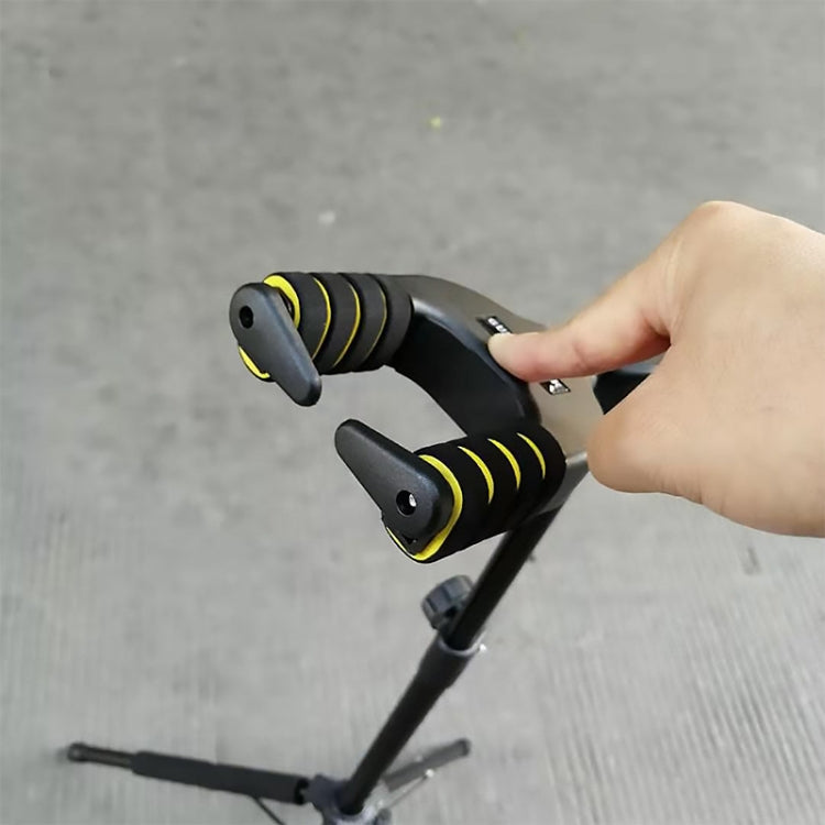 Gravity Self-locking Folding Vertical Pipa Bass Universal Guitar Stand