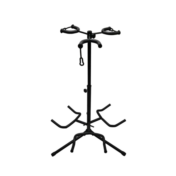 Tripod Three-head Height Adjustment Guitar Stand