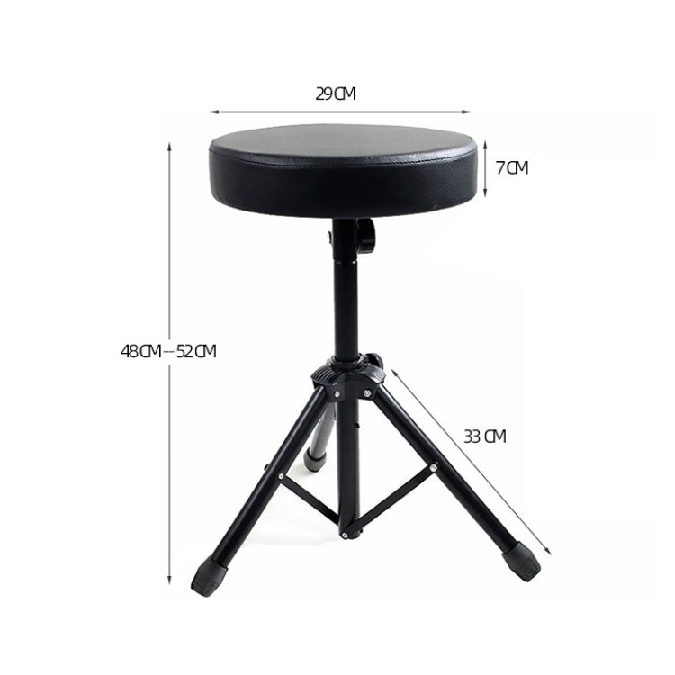 Metal Bracket Lift Round Stool Musical Instrument Universal Bench