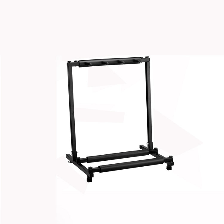 Foldable Long Metal Guitar Display Stand Shelf, Specification:Three Racks