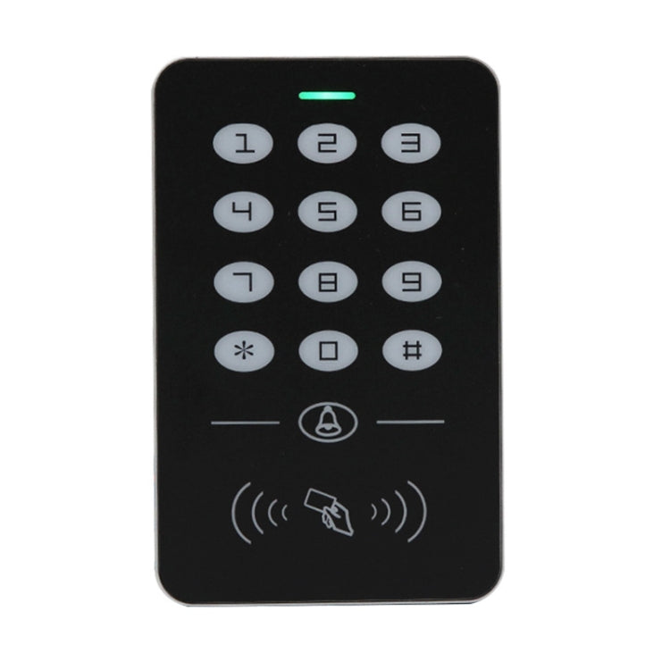 Simple IDIC Card Access Control All-in-one Machine Key Touch Access Control Controller Induction Card  Password, Style:A1-Physical Buttons