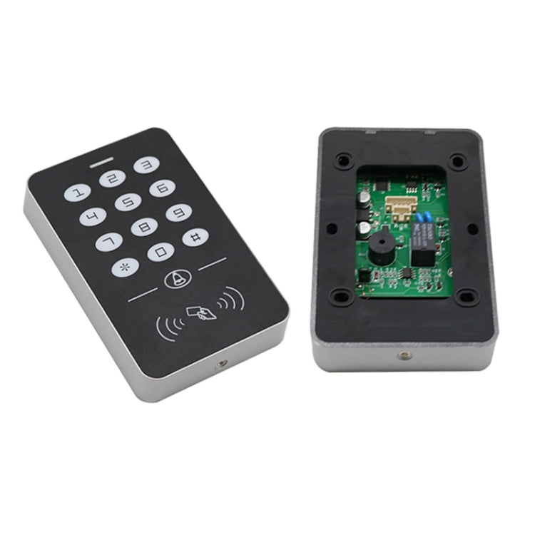 Simple IDIC Card Access Control All-in-one Machine Key Touch Access Control Controller Induction Card  Password, Style:A1-Physical Buttons