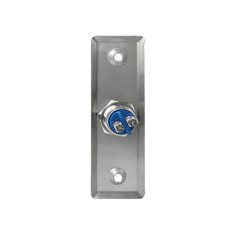 S28 Stainless Steel Narrow Strip Self-reset Electronic Access Control System Switch Out Button